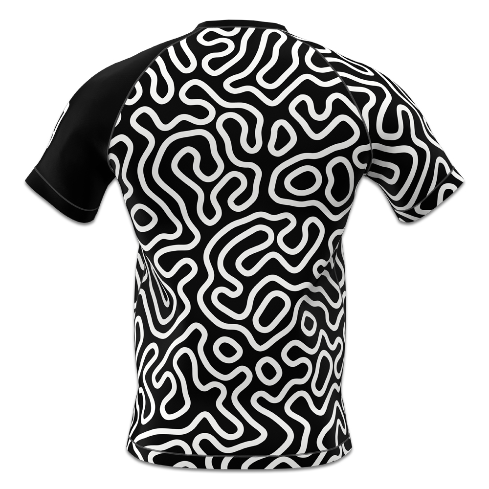 Custom Abstract Design Sublimated Rash Guard|Wholesale Supplier & Manufacturer|Decent Fight Wears - Image 4