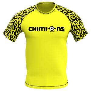 Chimi-Ons Banana Burst No-Gi Rash Guard|Wholesale Supplier & Manufacturer|Decent Fight Wears