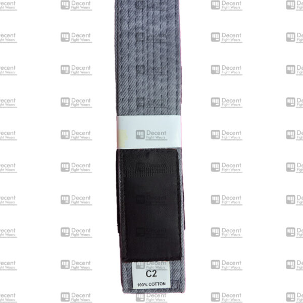 Grey Bjj Belt|Wholesale Supplier & Manufacturer|Decent Fight Wears - Image 3