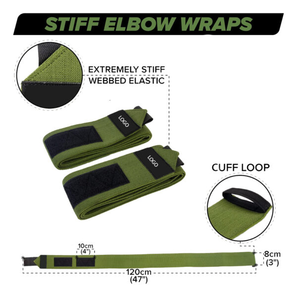 Breathable elbow wraps|Wholesale Supplier & Manufacturer|Decent Fight Wears - Image 3