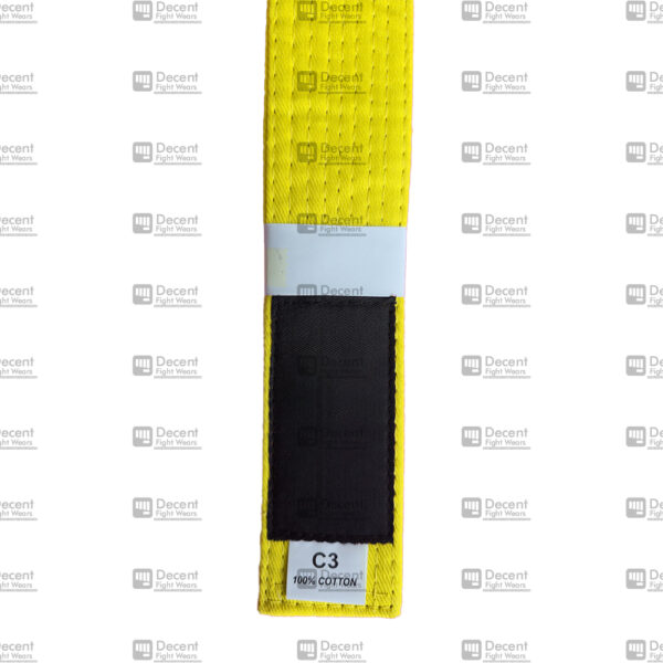 yellow bjj belt|Wholesale Supplier & Manufacturer|Decent Fight Wears - Image 5