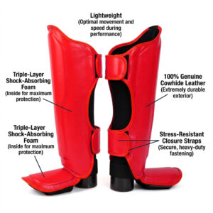 Custom Made Shin Guards for Fighters | Strong & Durable |Wholesale Supplier & Manufacturer|Decent Fight Wears