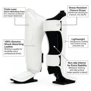 Custom Shin Pads for Teams | Logo & Name Printing |Wholesale Supplier & MAnufacturer|Decent Fight Wears