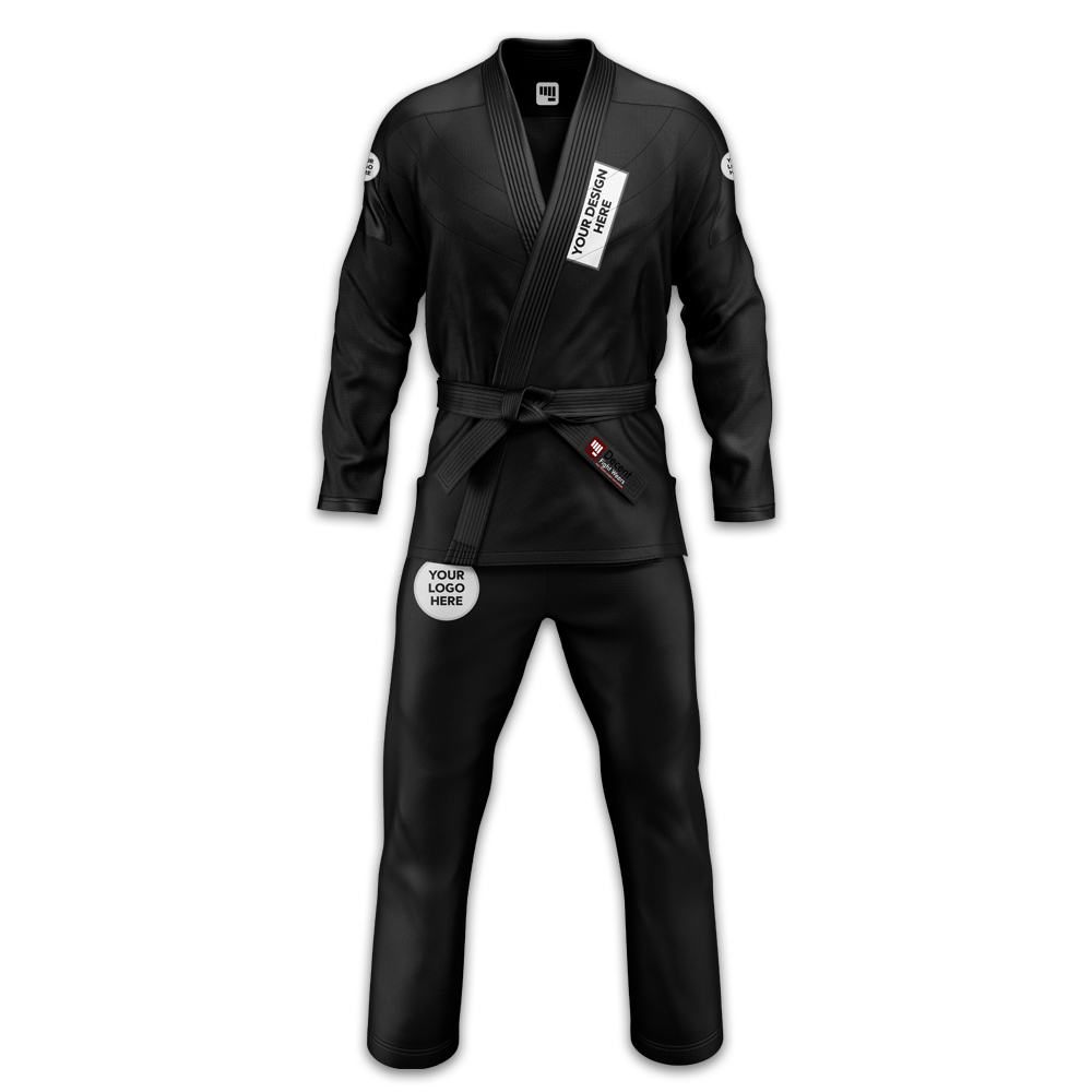 British Black Sublimation Brazilian Jiu Jitsu Gi (BJJ Gi) | Wholesale Supplier & Manufacture| Decent fight Wears - Image 2